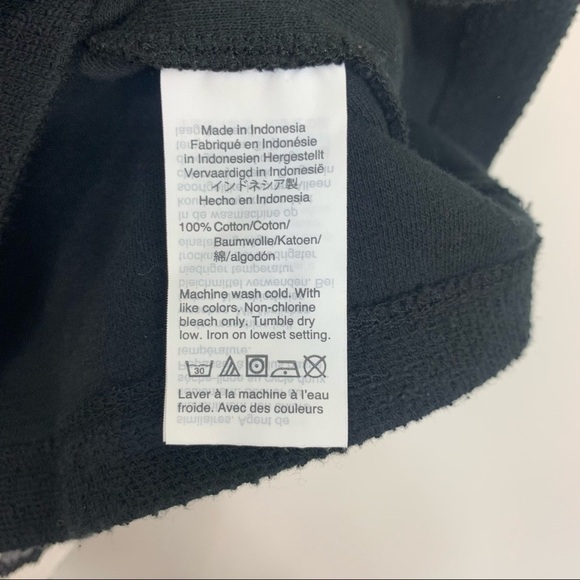 Madewell Texture & Thread Black Tie Front Tank Size Medium - Picture 8 of 10